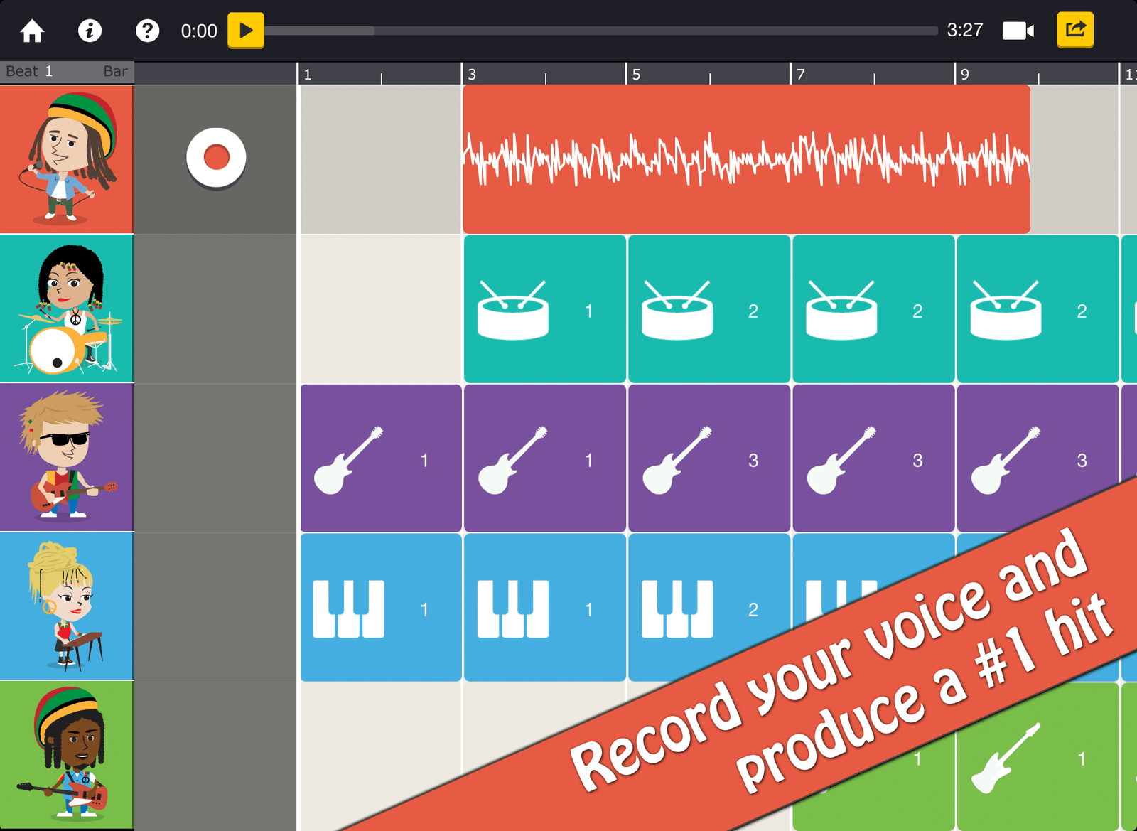 Star Basic Instrument starcomposer-instruments | iLoveTablette.com