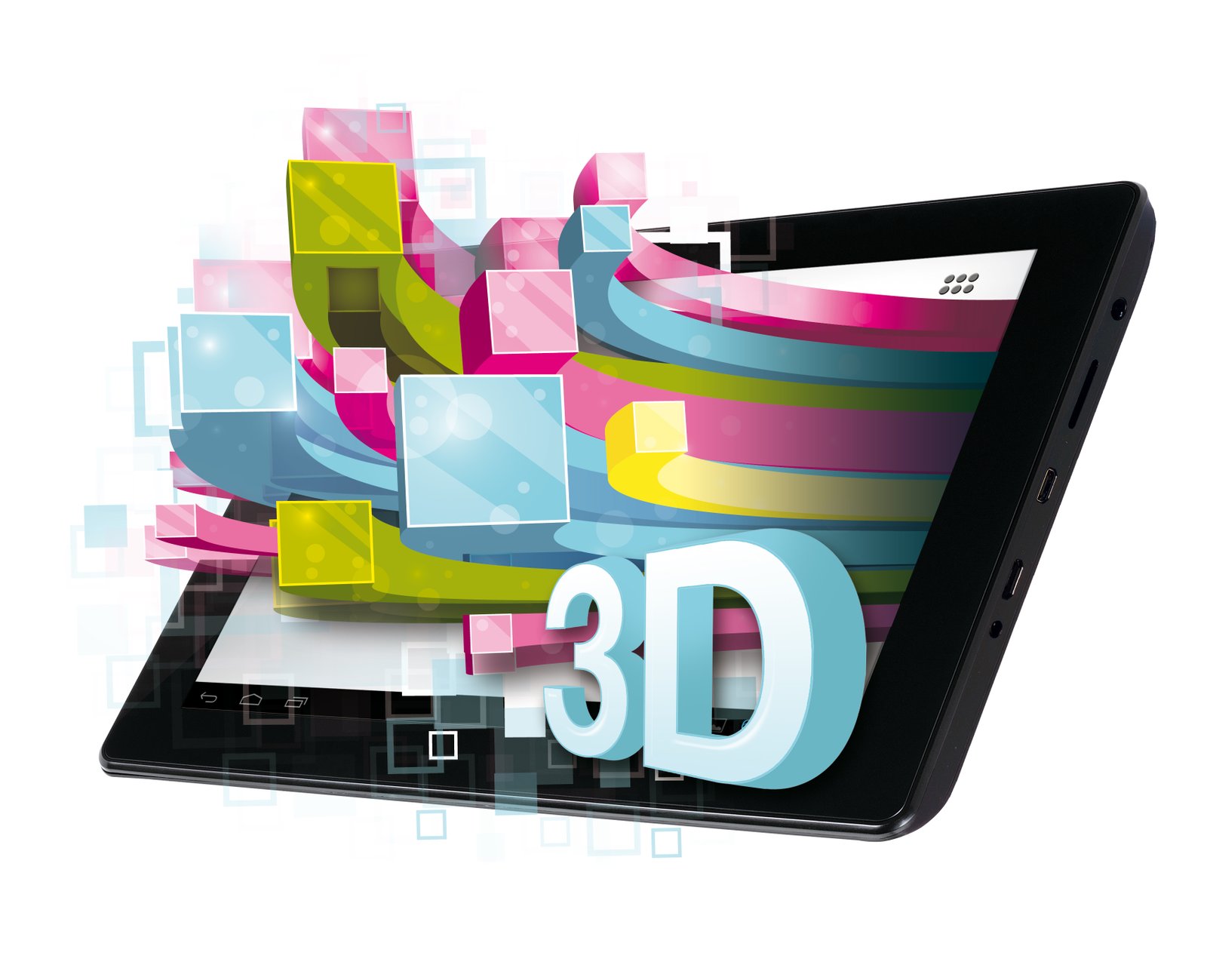 SlidePad 3D : Memup annonce une tablette tactile 3D sans lunettes !