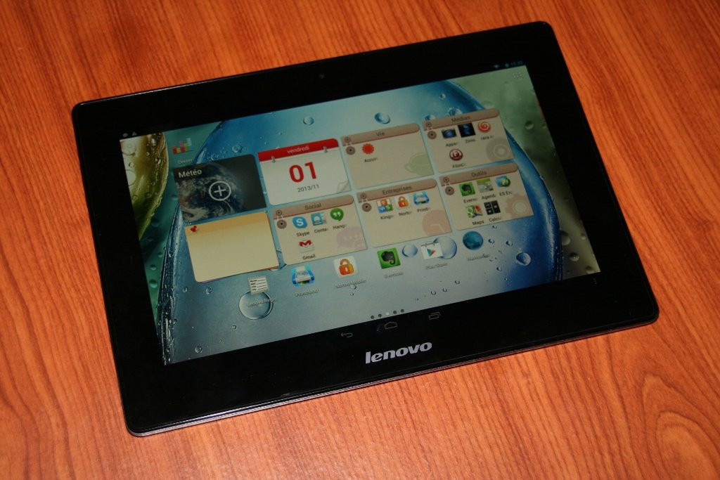 Test tablette Lenovo IdeaTab S6000