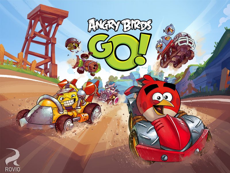 Rovio lance Angry Birds Go !