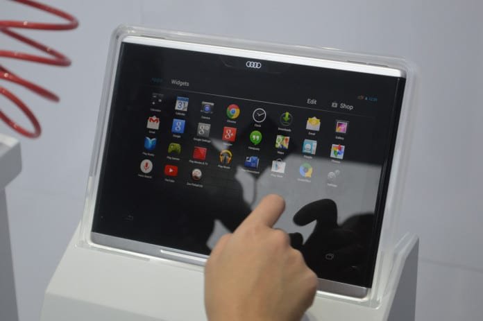 Une tablette Audi sous Android au CES : la Mobile Audi Smart Display 2