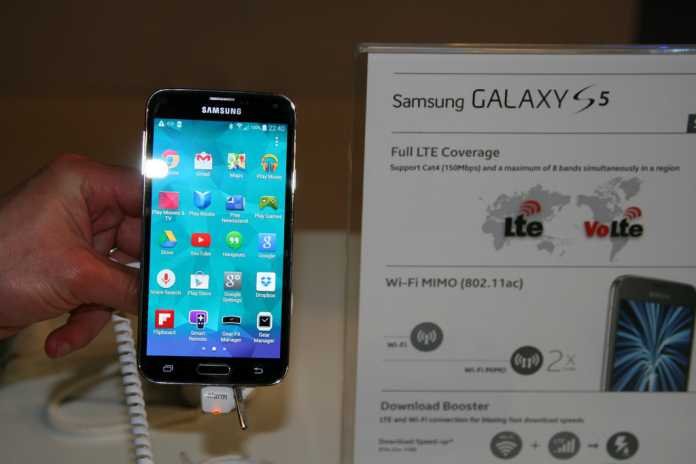 [MWC 2014] Photos, vidéo et prix du Samsung Galaxy S5 5