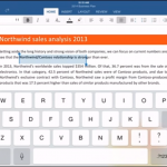 Microsoft dévoile Office pour iPad 1