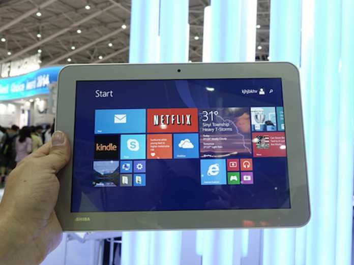 Computex 2014 : Toshiba présente la Encore 7 (WT7), une tablette Windows 8 low cost 7