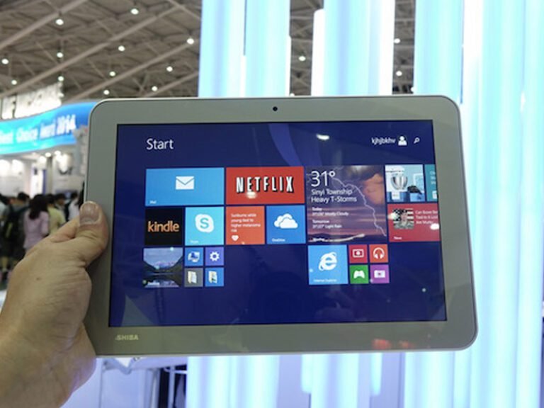 Computex 2014 : Toshiba présente la Encore 7 (WT7), une tablette Windows 8 low cost 7