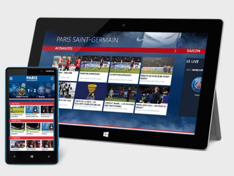 L'application du PSG se met à jour  2