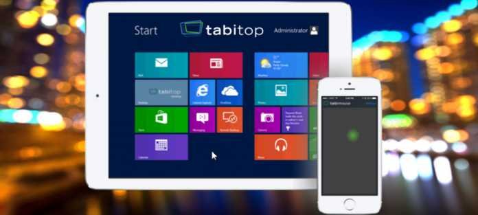 TabiMouse et TabiTob, deux applications pour transformer votre iPad en tablette Windows 8.1 5