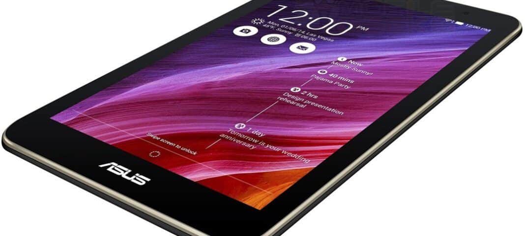 Tablette tactile Asus K007 : un modèle 7 pouces avec écran full HD et processeur Intel Moorefield Z3560 4