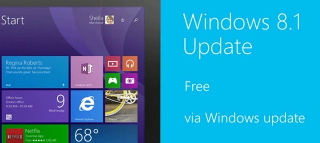 Microsoft déploie sa mise à jour de Windows 8.1 2