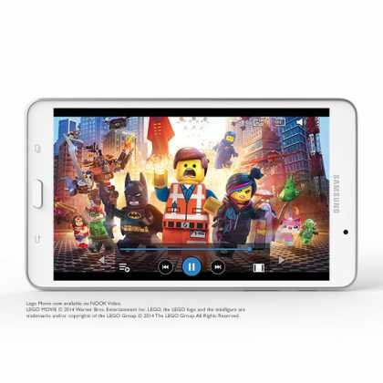 Galaxy Tab 4 Nook : photos, vidéos et prix de la tablette liseuse 1