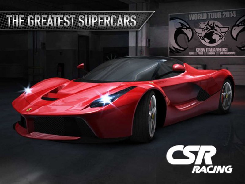 CSR Racing : le jeu de dragster le plus téléchargé au monde  1