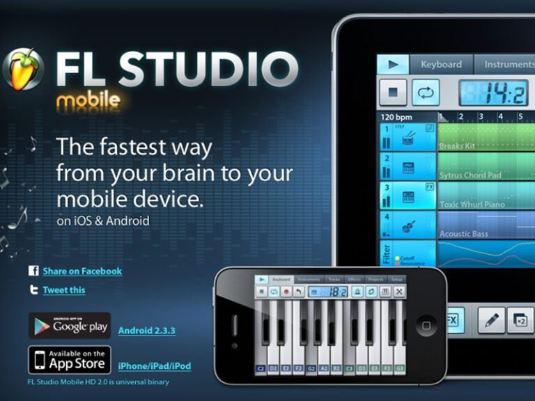 Laissez libre cours à votre imagination avec Fruityloops Studio Mobile sur tablettes  1