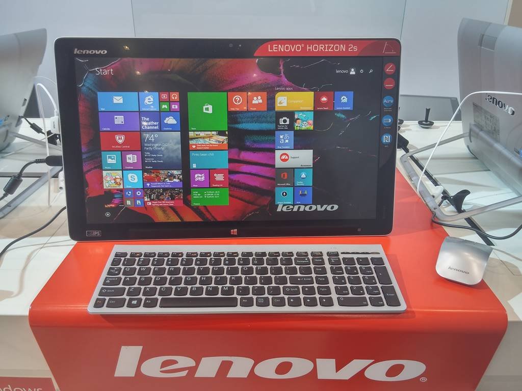 IFA 2014 : Lenovo Horizon 2S, un PC Windows 8.1 pour toute la famille ultra fin 8