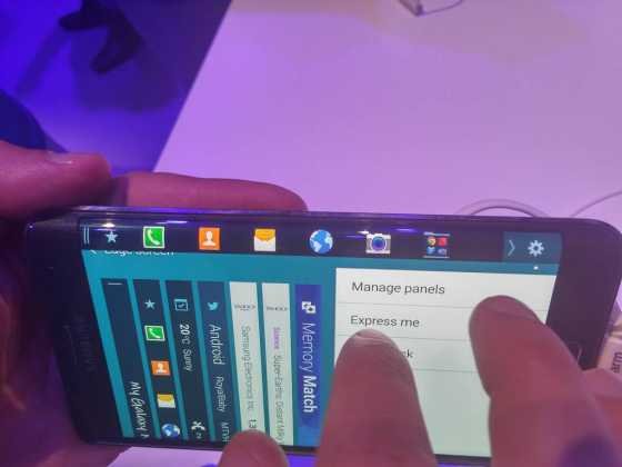 Prise en main du Samsung Galaxy Note Edge 17