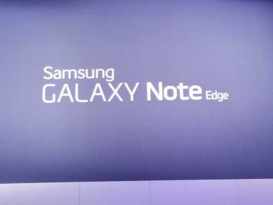 Prise en main du Samsung Galaxy Note Edge 9