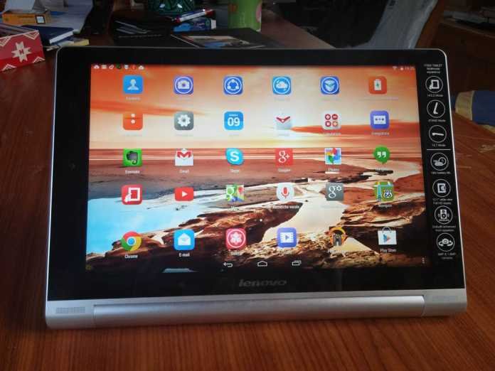 Test de la tablette Lenovo Yoga 10 HD+ 12