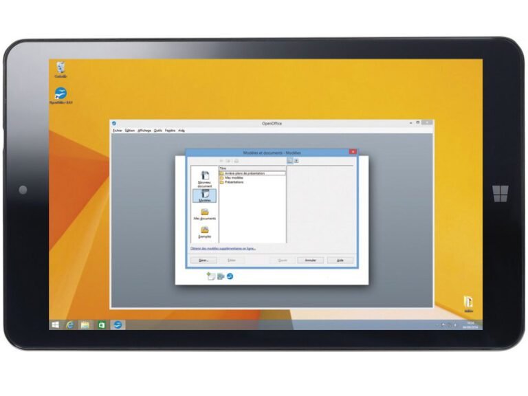 Touchlet XWi.8 : la tablette pour petits budgets sous Windows 8.1 1