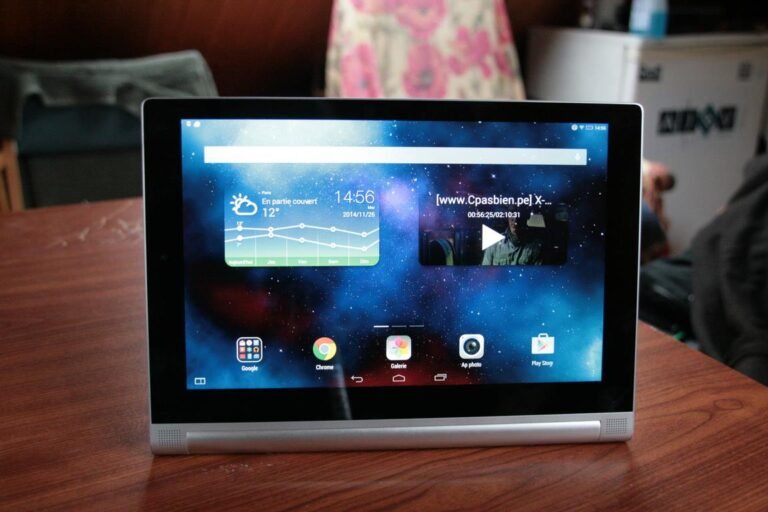Test de la tablette Lenovo Yoga Tablet 2  8