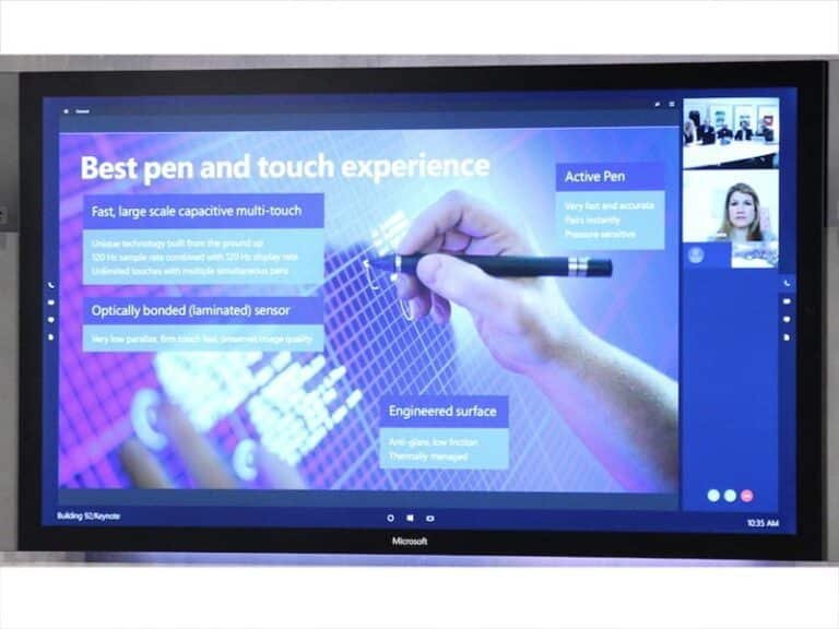 Présentation de la Microsoft Surface HUB 3