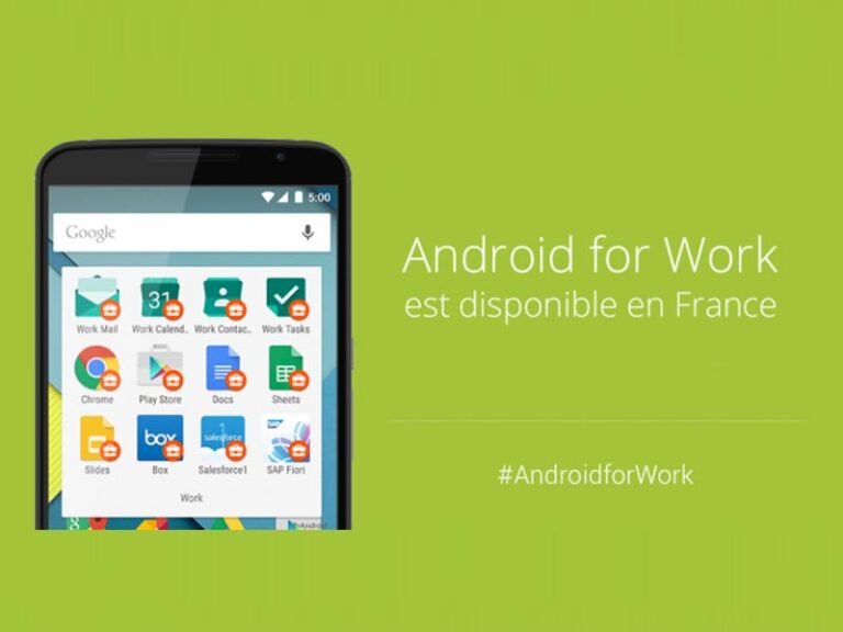Android s'attaque au monde professionnel avec Android for Work 1