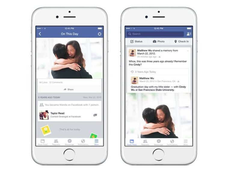Facebook lance une fonctionnalité pour vous rendre nostalgique 3