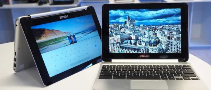 Chromebook Flip, un notebook hybride sous Chrome OS de 10 pouces par Asus 2