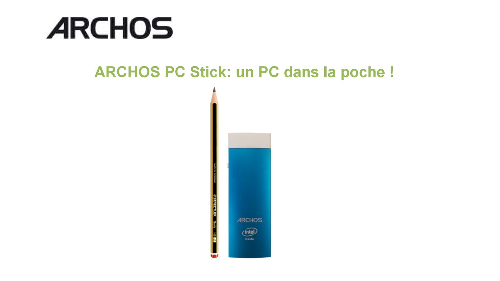 Archos PC Stick : un PC de poche pour moins de 100€