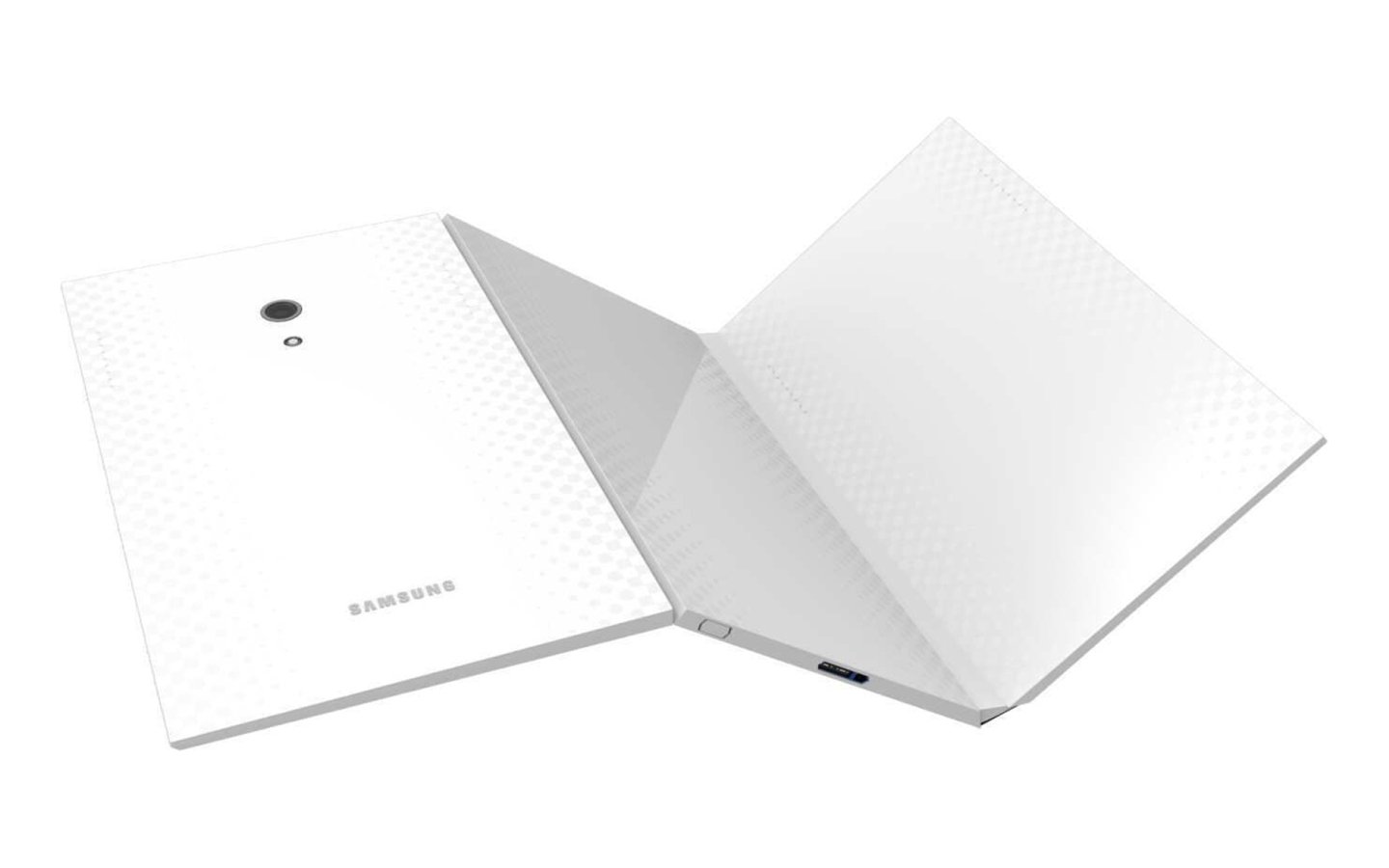 Samsung dépose un brevet concernant un prototype de tablette pliable