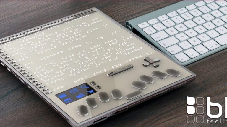 BlitLab : Une tablette tactile révolutionnaire pour les malvoyants 2