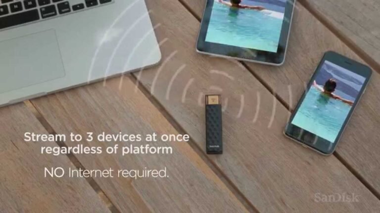 SanDisk lance une nouvelle clé USB WiFi : le Connect Wireless Stick
