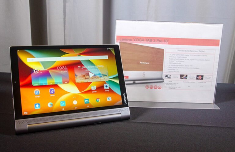 [IFA 2015] Photos et vidéos de la tablette Lenovo Yoga Tab 3 Pro