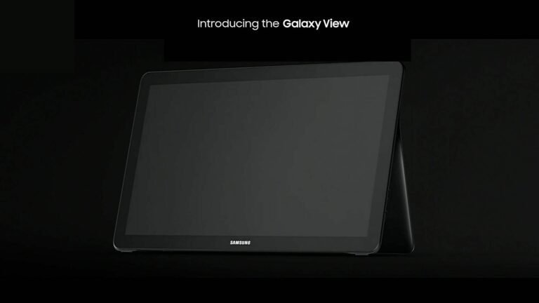 Galaxy View, on commence à en savoir plus sur la tablette géante de Samsung