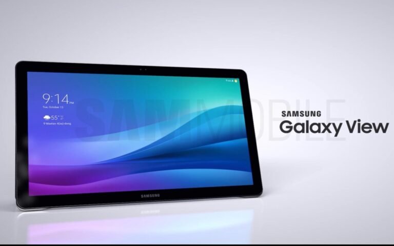Voici les premières images de la tablette Samsung Galaxy View