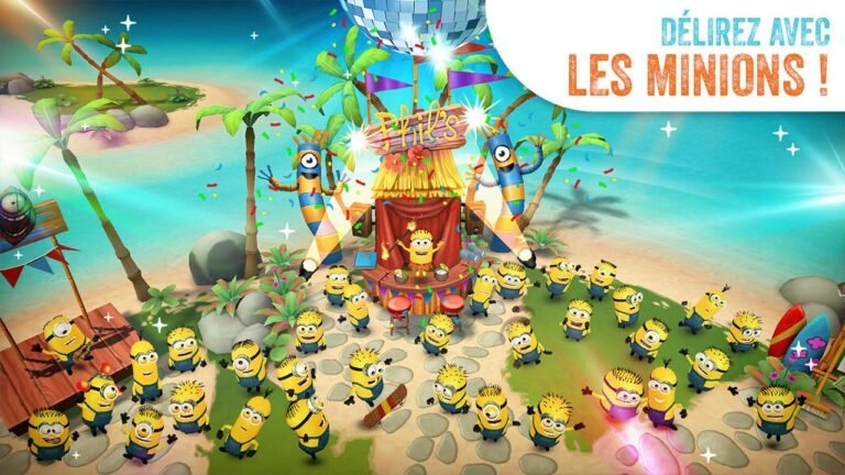 Les Minions Paradise : ils débarquent sur tablette et smartphone !