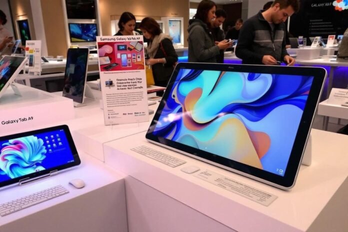 Galaxy Tab A9 Samsung : un carton pendant les French Days grâce à son petit prix