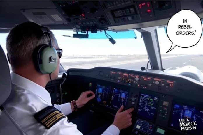 Lâche l'iPad : un pilote ignore les ordres et manque de percuter l'avion de Donald Trump